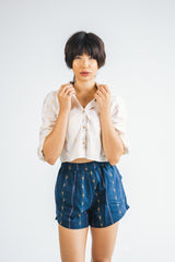Shorts with pockets- Blue